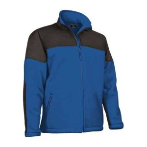 Softshell Jacket Makalu Kid ROYAL BLUE-BLACK 6/8