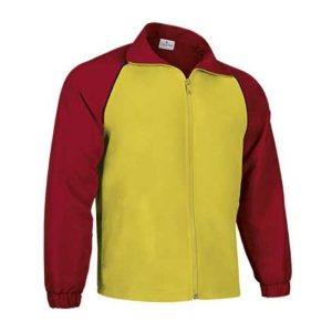 Sport Jacket Match Point Kid LOTTO RED-LEMON YELLOW-BLACK 6/8