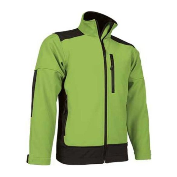 Softshell Jacket Saponi Kid APPLE GREEN-BLACK 4/5