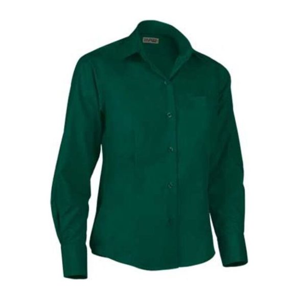 Women Long Shirt Star BOTTLE GREEN 46