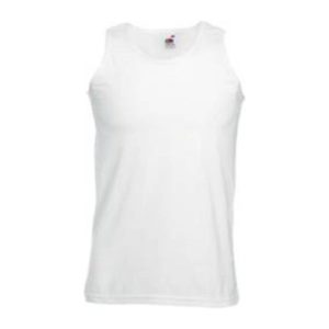 F06 ATH.VEST WHITE S