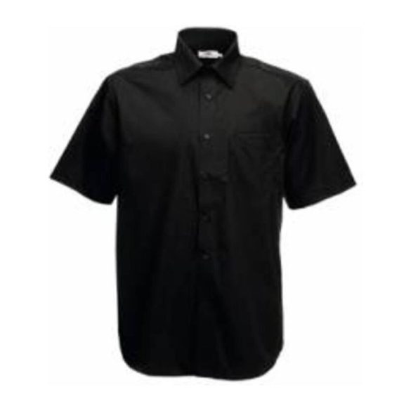 F14 SS POPLIN BLACK S