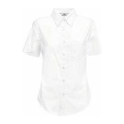 F18 SS POPLIN WHITE M