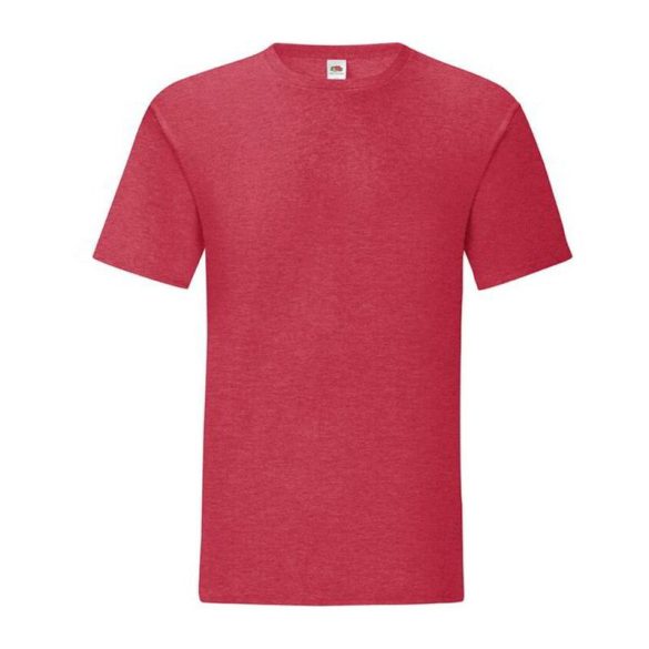 FN62 ICONIC T HEATHER RED S