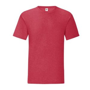 FN62 ICONIC T HEATHER RED M