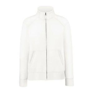 FU80 LADIES ZIP WHITE M