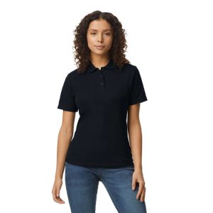 Softstyle® Ladies' Double Piqué Polo