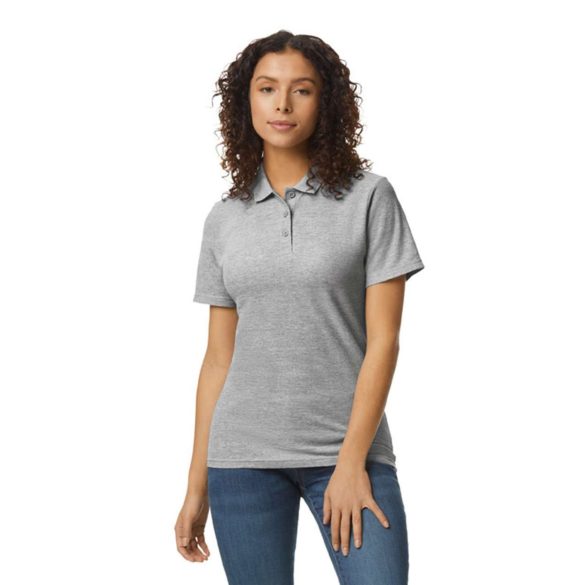 Softstyle® Ladies' Double Piqué Polo