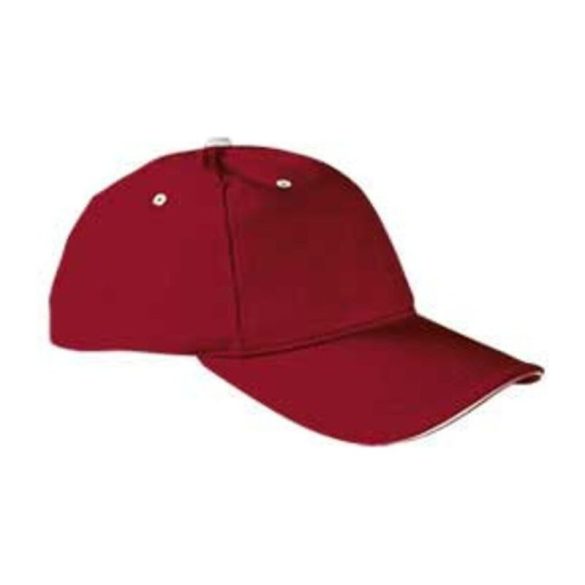 Cap Sandwich LOTTO RED-WHITE Adult