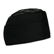Cooking Hat Bower BLACK Adult