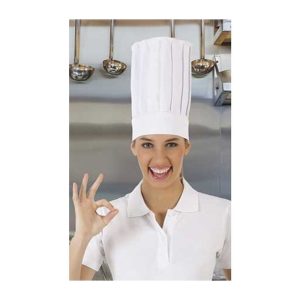 Chef Hat Cordon WHITE Adult