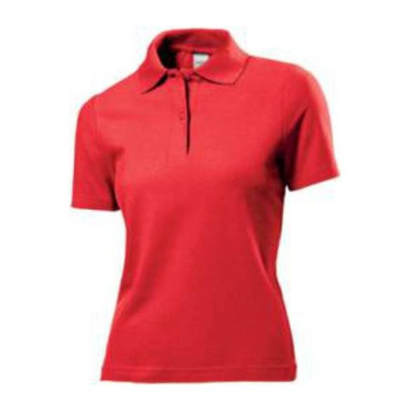 HS03 ST POLO SCARLET RED L