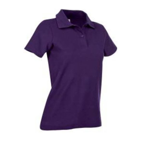 HS03 ST POLO WOM DEEP BERRY L