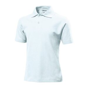 HS04 ST POLO WHITE XS