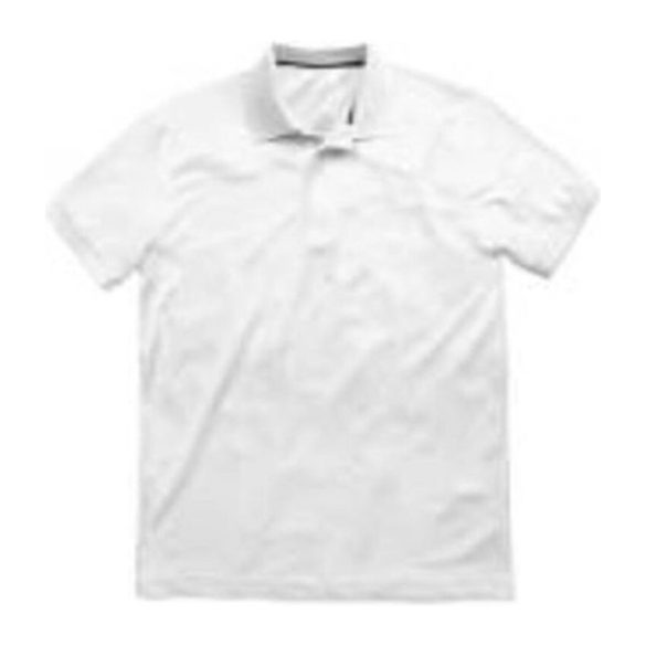 HS107 ACT Pique Polo WHITE M