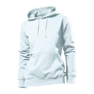 HS16 ST HOODED WHITE M