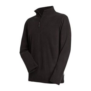 HS21 ACT FL HALF ZIP BLACK S