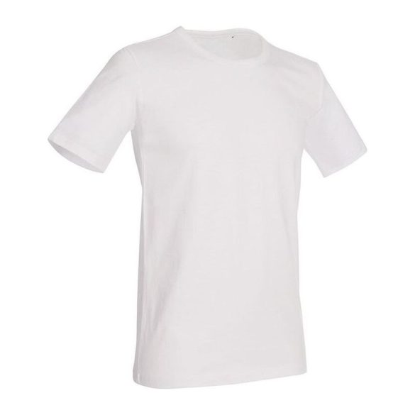 HS38 MORGAN C-NECK T WHITE M