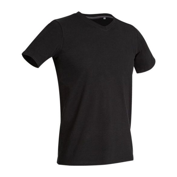 HS40 CLIVE V-NECK T BLACK S