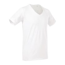 HS41 DEAN V-NECK T WHITE S