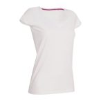 HS42 MEGAN C-NECK T WHITE S