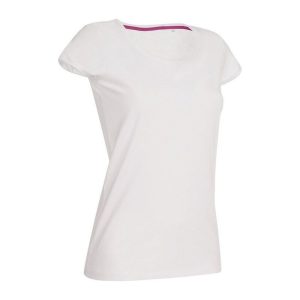 HS42 MEGAN C-NECK T WHITE L