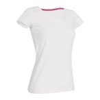 HS44 CLAIRE C-NECK T WHITE S