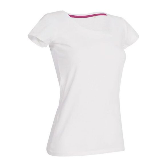 HS44 CLAIRE C-NECK T WHITE M