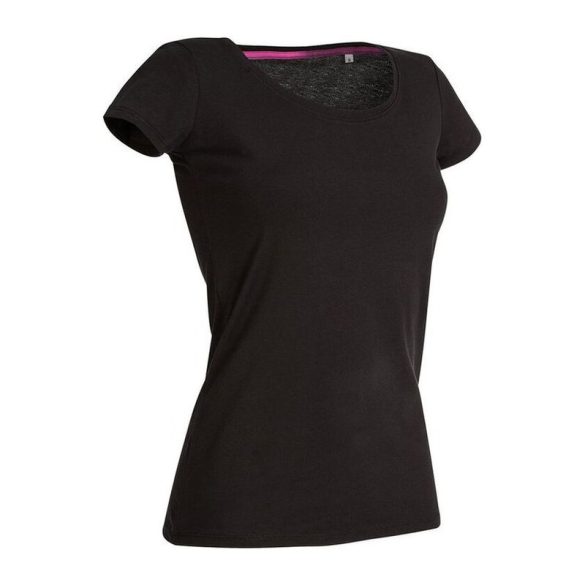 HS44 CLAIRE C-NECK T BLACK S