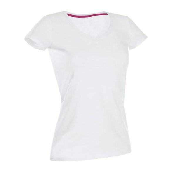 HS45 CLAIRE V-NECK T WHITE M