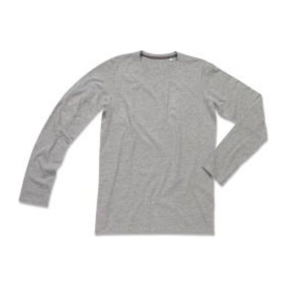 HS90 Clive LS GREY HEATHER S