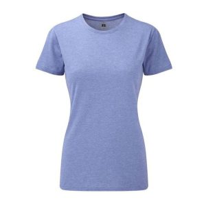 165F LADIES HD TEE BLUE MARL M