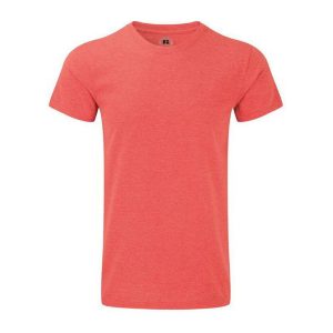 165M MENS HD TEE RED MARL XL