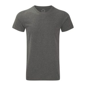 165M MENS HD TEE GREY MARL S