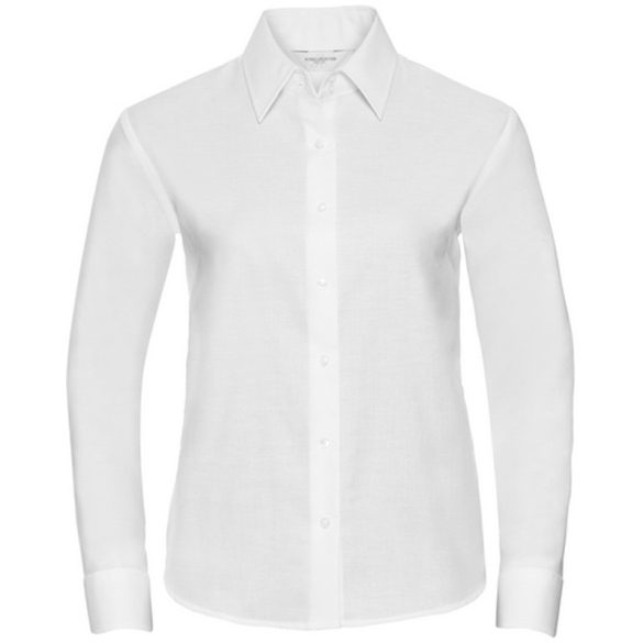 932F LADIES SHIRT LSL WHITE L