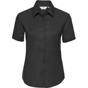 933F LADIES SHIRT SSL BLACK S