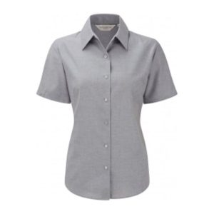 933F LADIES SHIRT SSL SILVER M