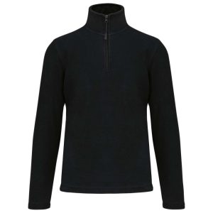 ENZO - ZIP NECK MICROFLEECE JACKET