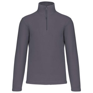 ENZO - ZIP NECK MICROFLEECE JACKET