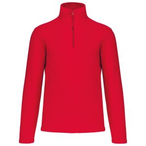 ENZO - ZIP NECK MICROFLEECE JACKET