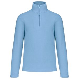 ENZO - ZIP NECK MICROFLEECE JACKET