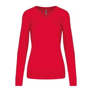 Ladies' V-Neck Jumper