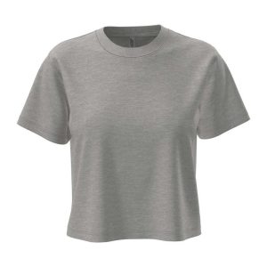 Cropped crew neck T-Shirt for women