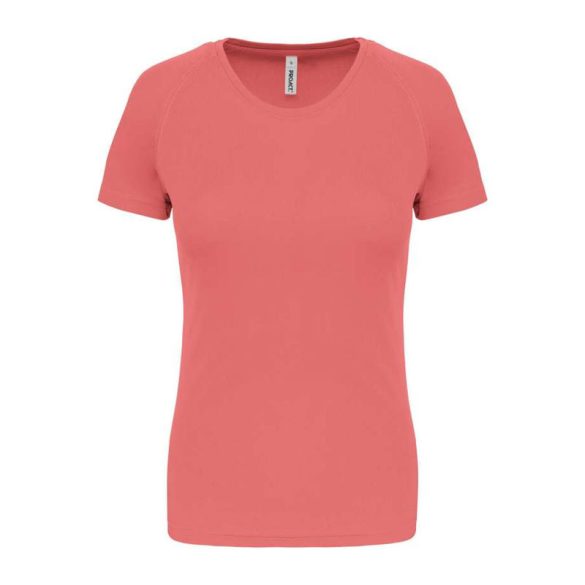 LADIES' SHORT-SLEEVED SPORTS T-SHIRT