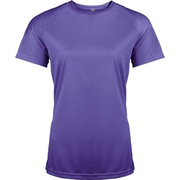 LADIES' SHORT-SLEEVED SPORTS T-SHIRT