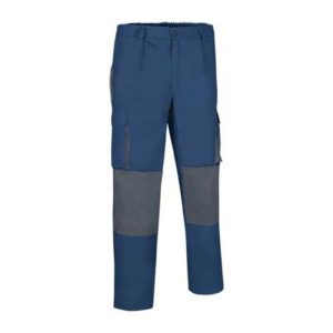 Trousers Darko STEEL BLUE-CEMENT GREY L