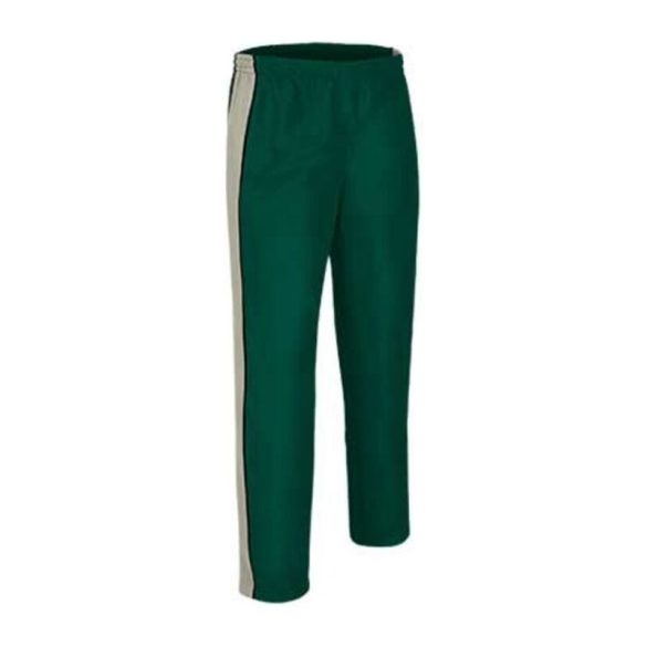 Sport Trousers Match Point BOTTLE GREEN-SAND BEIGE-BLACK S