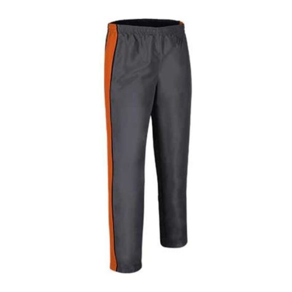 Sport Trousers Tournament CHARCOAL GREY-PARTY ORANGE-BLACK M