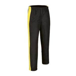 Sport Trousers Tournament Kid BLACK-LEMON YELLOW-WHITE 10/12