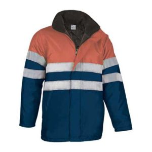 Parka Traffic NEON ORANGE-ORION NAVY BLUE 2XL